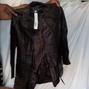 Women’s Peruvian Connection Leather Coat